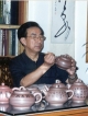 紫砂壶工艺师图片：谭泉海紫砂 - 美壶网