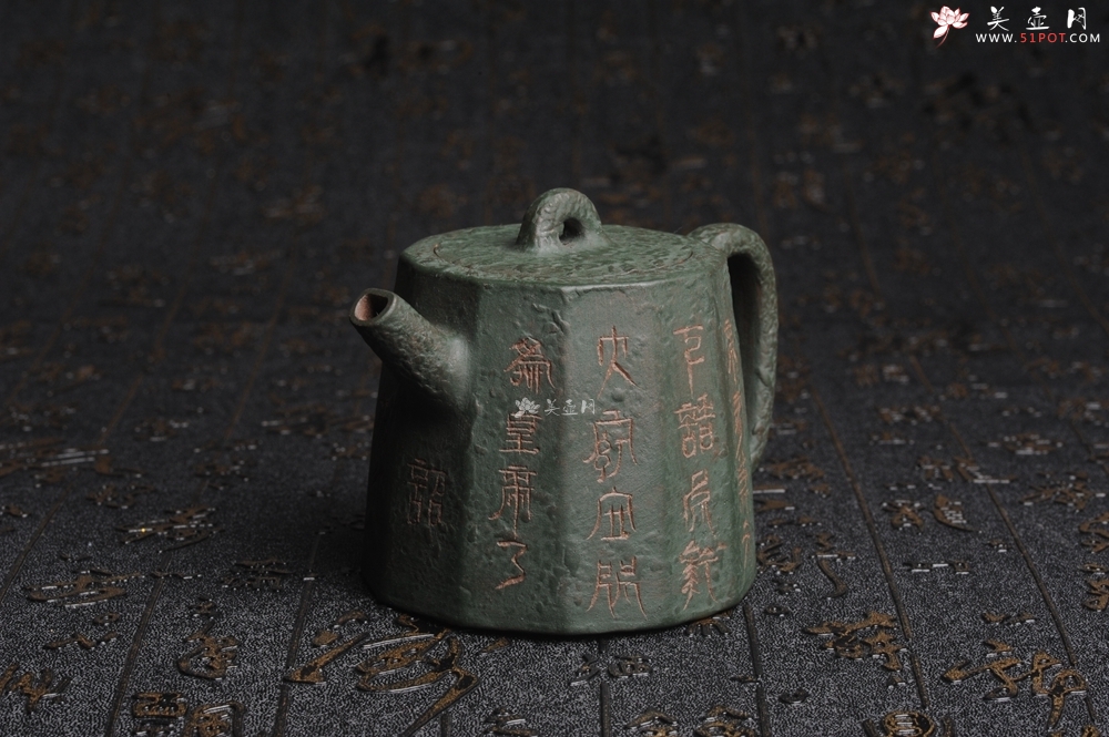 美壶特惠 学苑派 仿龙文风格 青铜器质感 高秦权
