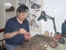 紫砂壶工艺师图片：徐益勤紫砂 - 美壶网