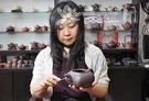 紫砂壶工艺师图片：李文君紫砂 - 美壶网