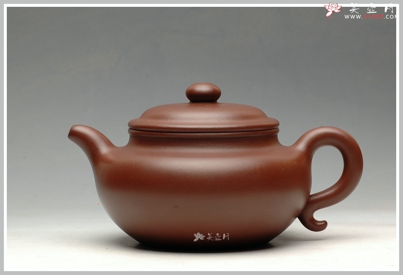 紫砂壶图片：江友明经典作品 友明三式之大亨仿古 欣赏 - 美壶网