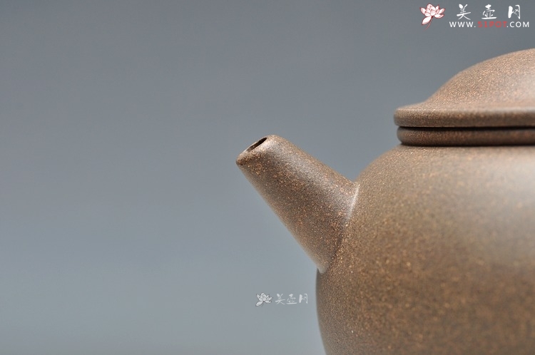 紫砂壶图片：拙朴古雅 传统耐品 杀茶利器 全手拙古 - 美壶网