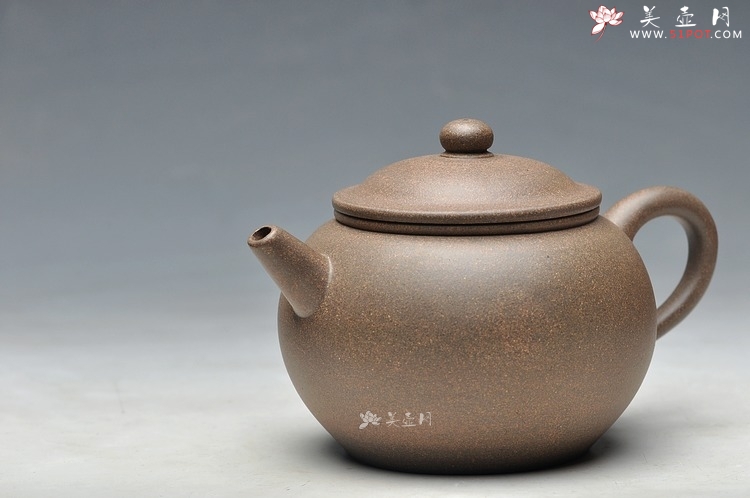 紫砂壶图片：拙朴古雅 传统耐品 杀茶利器 全手拙古 - 美壶网