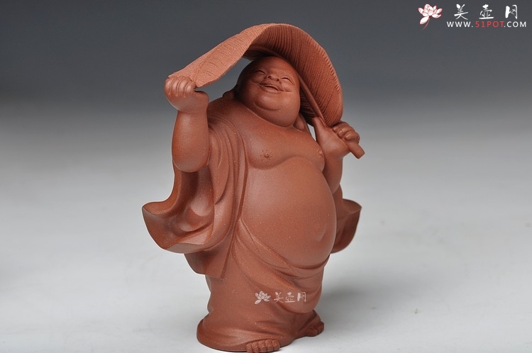 紫砂壶图片：形神兼备 精品 芭蕉罗汉 - 美壶网