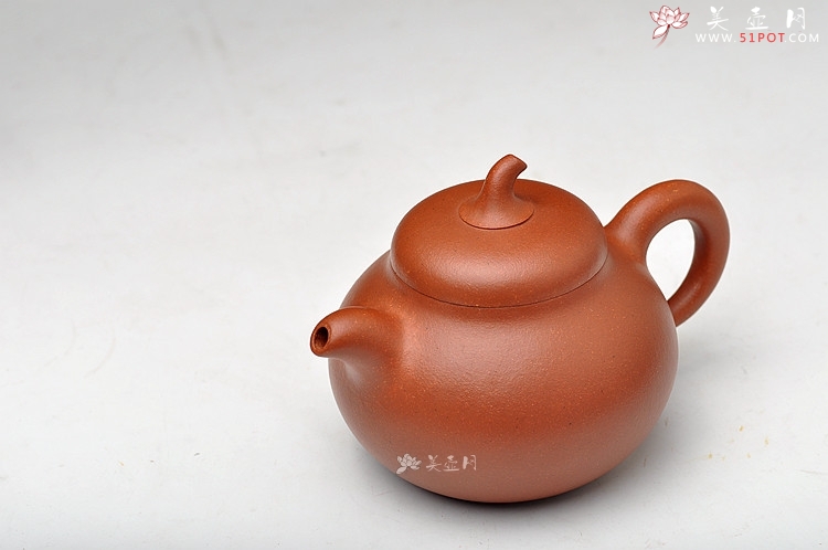 紫砂壶图片：优质降坡泥 饱满可爱  全手茄段 实用精品 - 美壶网