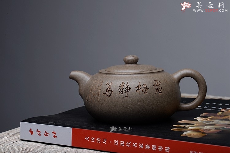 紫砂壶图片：饱满浑厚 生活感悟~ 钱伟刚原创作品 耐品之作 虚极 - 美壶网