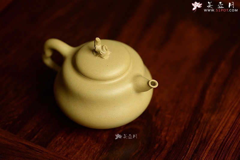 紫砂壶图片：潘小东原创 文气雅致 采意化型 全手禅缘 - 美壶网