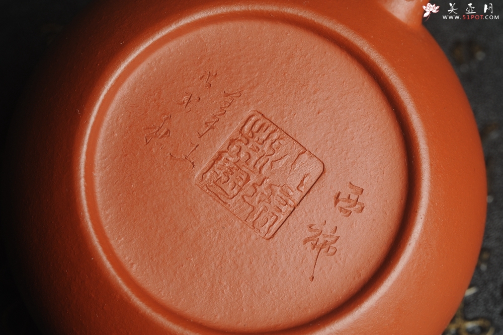 紫砂壶图片：特油润朱泥 全手工秀美可爱小巧西施 难得美品 - 美壶网