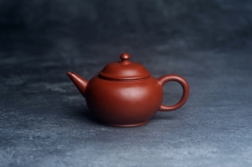 紫砂壶图片：美壶特惠 优质朱泥小水平壶 茶人醉爱 - 美壶网