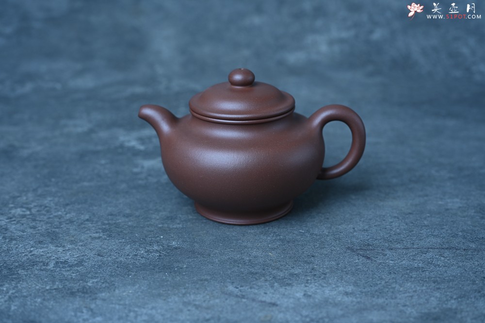 紫砂壶图片：美壶特惠 手工手制紫砂壶特好底槽青掇只壶 茶人醉爱 - 美壶网