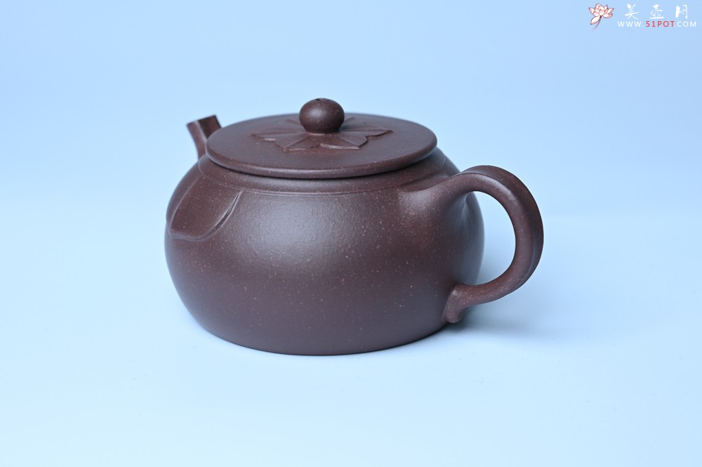 紫砂壶图片：美壶特惠 优质老紫泥般若小美壶 茶人醉爱 - 美壶网