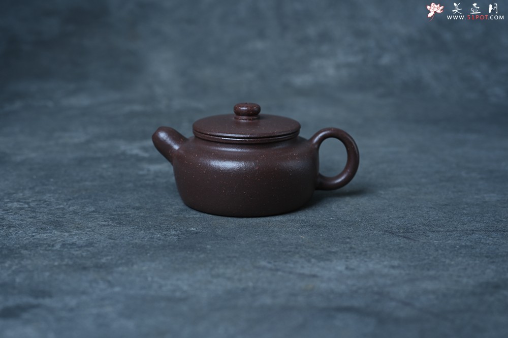 紫砂壶图片：美壶特惠 手工手制紫砂壶特好紫玉金砂涌泉壶 茶壶 茶具 单壶 - 美壶网
