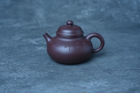 紫砂壶图片：美壶特惠 手工手制紫砂壶特好老紫泥容天壶 茶壶 茶具 单壶 - 美壶网