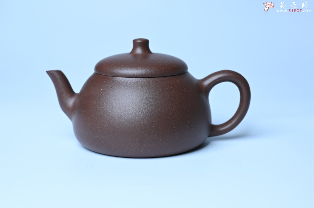 紫砂壶图片：美壶特惠 紫砂壶特好老紫泥乳鼎石瓢壶 茶壶 茶具 单壶 - 美壶网
