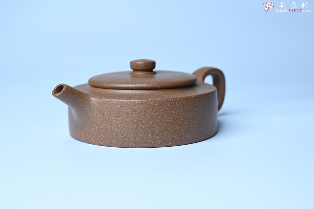 紫砂壶图片：美壶特惠  精工老段周盘壶 小壶难做 易泡养 杀茶利器 - 美壶网