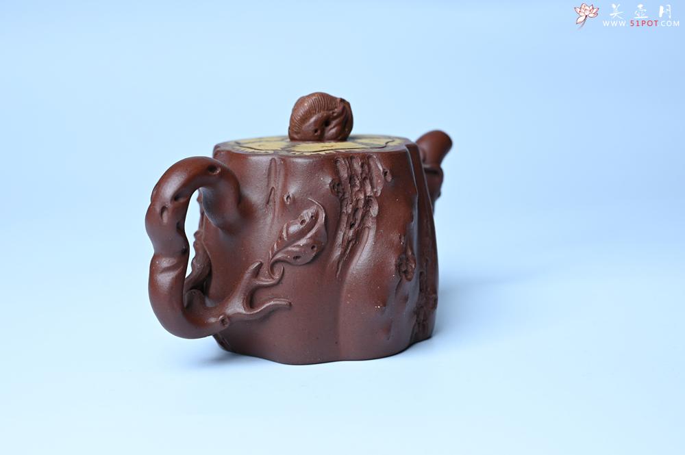 紫砂壶图片：美壶特惠 精品底槽青全手工留痕壶 细节生动 - 美壶网