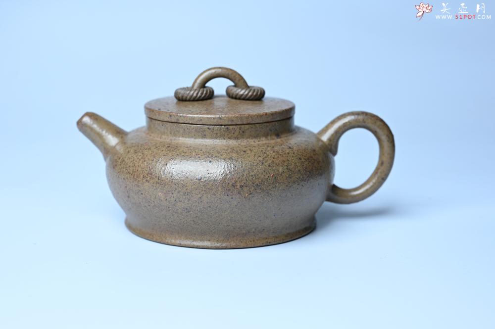 紫砂壶图片：美壶特惠 优质柴烧双圈壶 茶人醉爱 - 美壶网