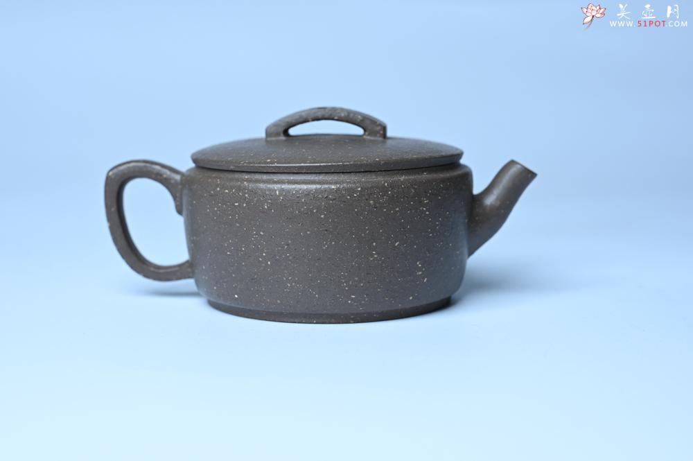 紫砂壶图片：美壶特惠 优质青灰段泥汉瓦壶 茶人醉爱 - 美壶网