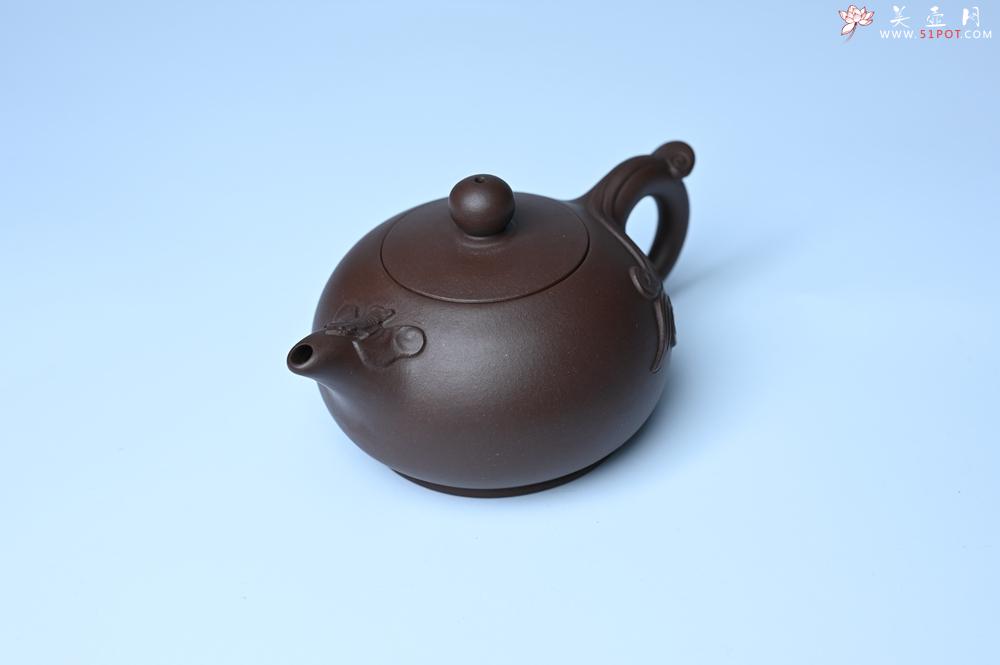 紫砂壶图片：美壶特惠 优质老紫泥福在眼前壶 茶人醉爱 - 美壶网