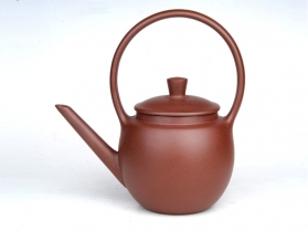 紫砂壶图片：老茶馆大 - 美壶网
