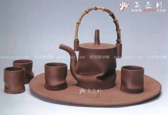 紫砂壶图片：意竹茶具 - 美壶网