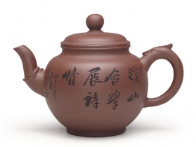 紫砂壶图片：双龙戏珠 - 美壶网
