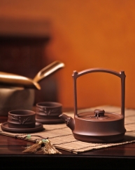 紫砂壶图片：居竹茶具 - 美壶网