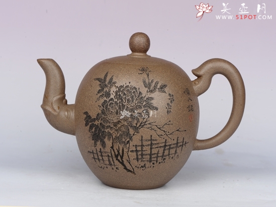 紫砂壶名家作品 龙蛋 范菊华紫砂