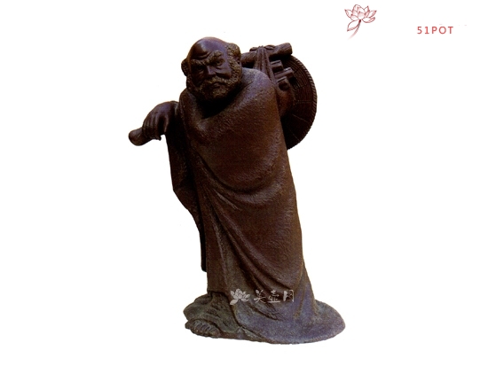 紫砂壶图片：过江罗汉  作者：高级工艺师吴克强 - 美壶网