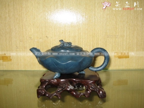 紫砂壶图片：青蛙荷叶 - 美壶网