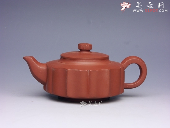 紫砂壶图片：菱花 - 美壶网