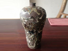 紫砂壶图片：彩陶瓶 - 美壶网