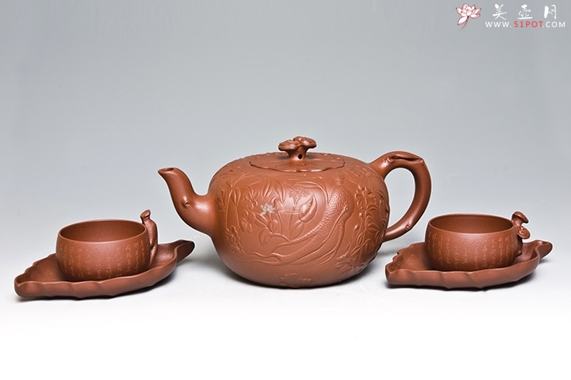 紫砂壶图片：中华文明•远古•百草传奇 - 美壶网