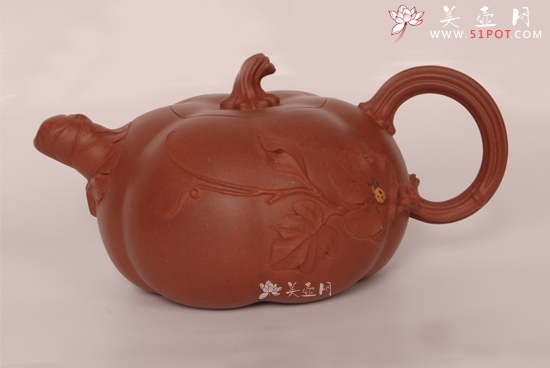 紫砂壶图片：南瓜 - 美壶网