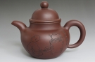 紫砂壶图片：掇球壶（煮茶图） - 美壶网