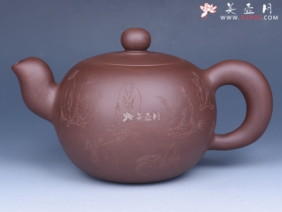 紫砂壶图片：   - 美壶网
