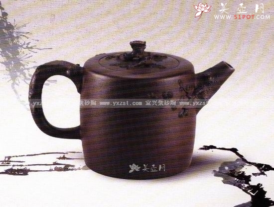 紫砂壶图片：青松 - 美壶网