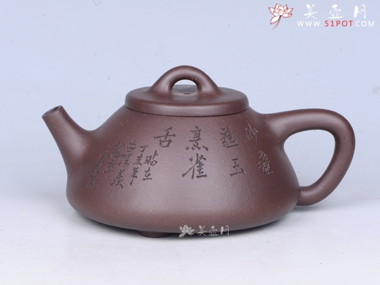 紫砂壶图片：子冶石瓢 作者：范其华 - 美壶网