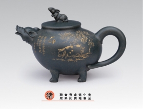 紫砂壶图片：猪 - 美壶网