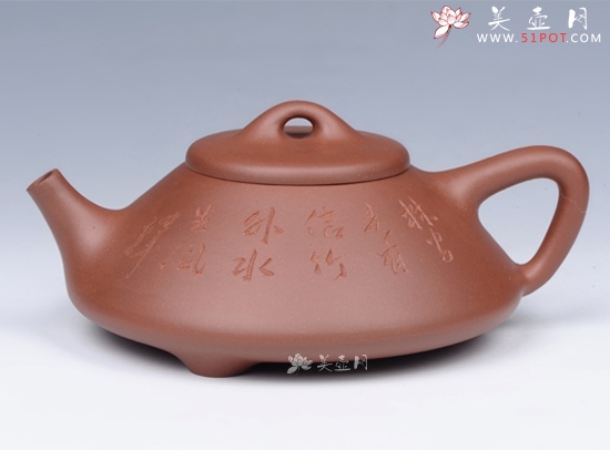 紫砂壶图片：曼生石瓢（全手工）6000元 - 美壶网