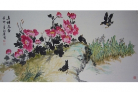 紫砂壶图片：鸟语花香 - 美壶网