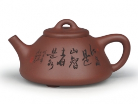 紫砂壶图片：子冶石瓢 - 美壶网