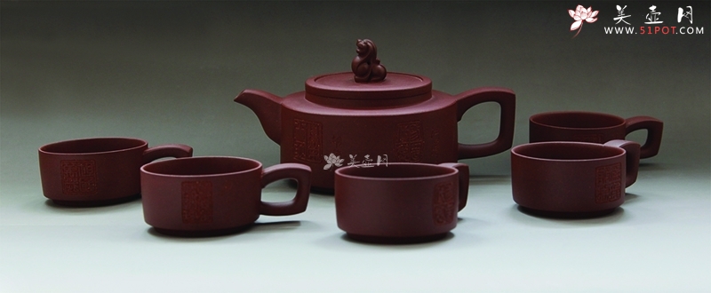 紫砂壶图片：中华壶套壶 - 美壶网