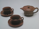 紫砂壶图片：铜镜茶具 - 美壶网
