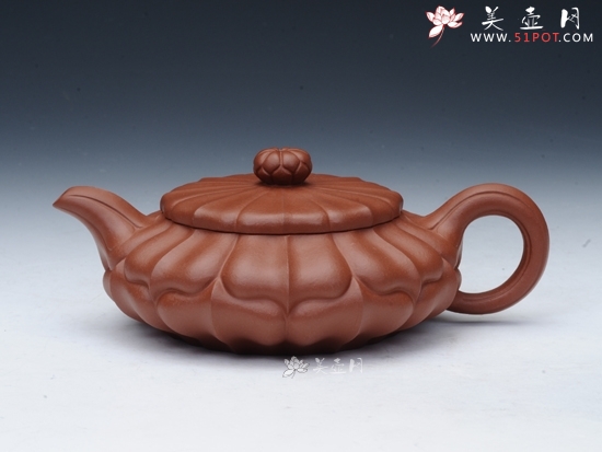 紫砂壶图片：扁合菱 - 美壶网