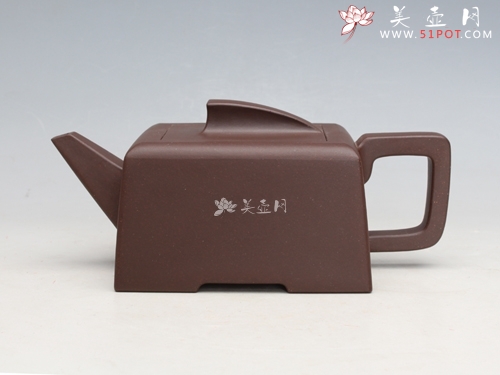 紫砂壶图片：逸方 泥料：拼紫泥 - 美壶网