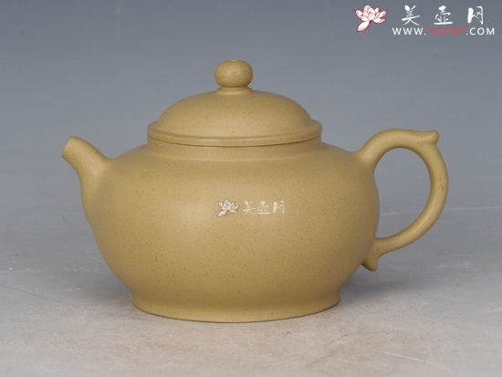 紫砂壶图片：本山绿泥小品  160cc - 美壶网