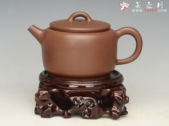 紫砂壶图片：汉瓦  容量：300cc - 美壶网