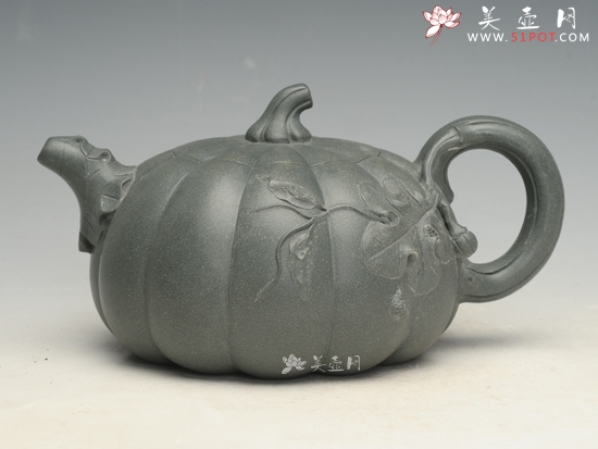 紫砂壶图片：南瓜 - 美壶网